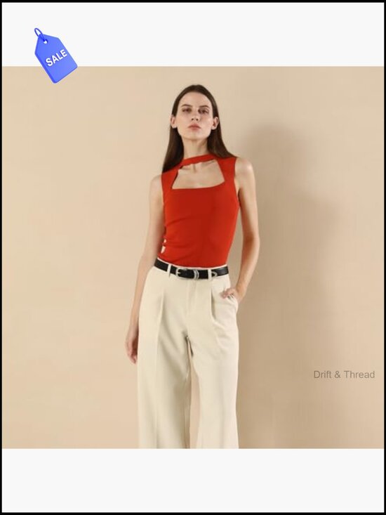 Faux Leather Waist Belt with Gold Buckle - Adjustable 1.2\